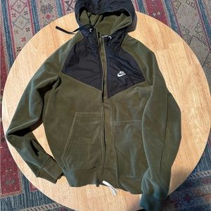 Men’s small Nike tech fleece hoodie gently warn